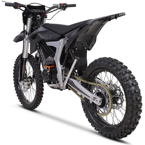 MotoTec Venom 72v 12000w Electric Dirt Bike Black