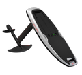 Awake VINGA Carve eFoil flying above the water on a hydrofoil