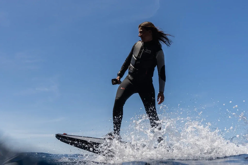 Awake RÄVIK Adventure long range electric surfboard cruising